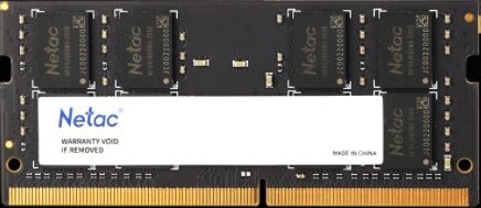 

Оперативная память Netac Basic 8GB DDR4 SODIMM PC4-21300 NTBSD4N26SP-08