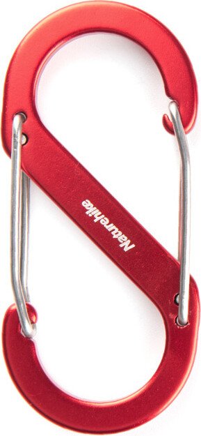 

Карабин туристический Naturehike NH20GS004 S-Type (красный)