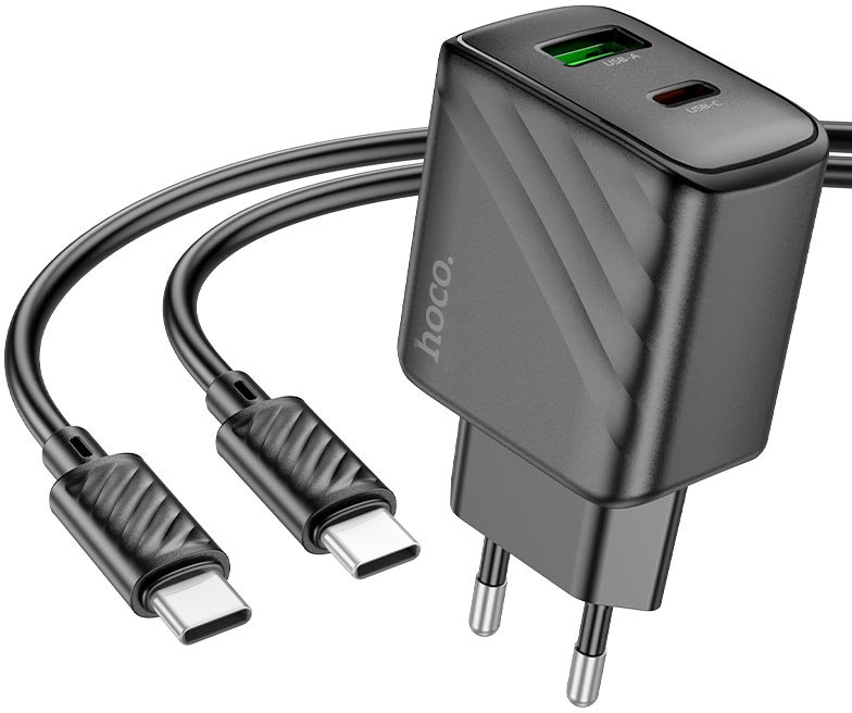 

Сетевое зарядное Hoco CS23A USB Type-C (черный)