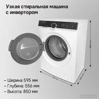 Стиральная машина MAUNFELD MFWM1510WH06