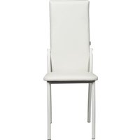 Стул ВВР Оскар (белый крокодил/белый, экокожа)