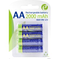Аккумулятор Gembird AA 2000 mAh 4 шт. EG-BA-AA20R4-01