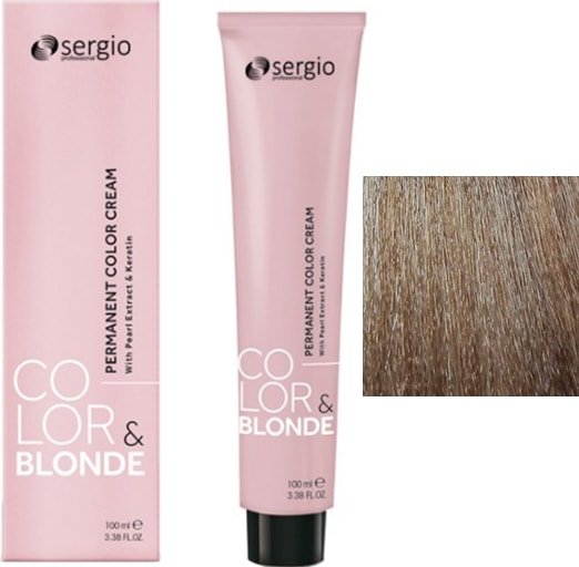 

Крем-краска для волос Sergio Professional Color&Blonde 9.32 светлый блондин песочный