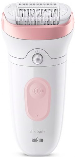 Эпилятор Braun Silk-epil 7 SE 7-000 (белый/розовый)