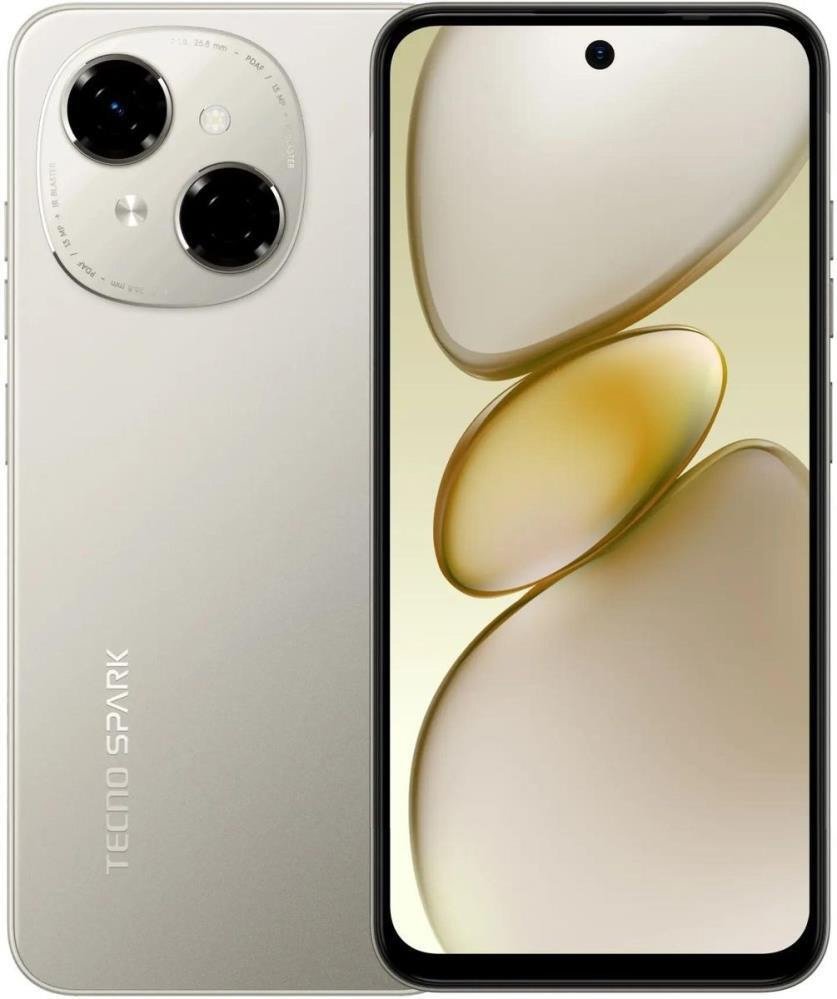 

Телефон Tecno Spark Go 1 4GB/128GB (золотистый)