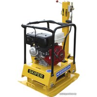 Виброплита Skiper C-160 Honda GX270 (реверс, колеса)