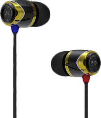 

Наушники SoundMagic E10 (черный/золотистый)