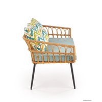 Софа Halmar Gardena 2S (натуральный/разноцветный)