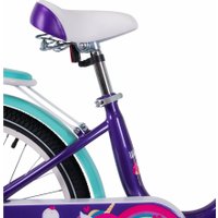 Детский велосипед Tech Team Melody 18 2024 NN012357 (фиолетовый/бирюзовый, разобранный)