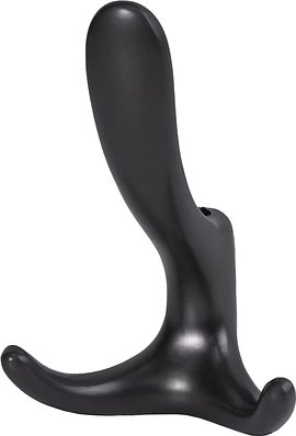 Крючок мебельный Lemax Roma двухрожковый (черный)