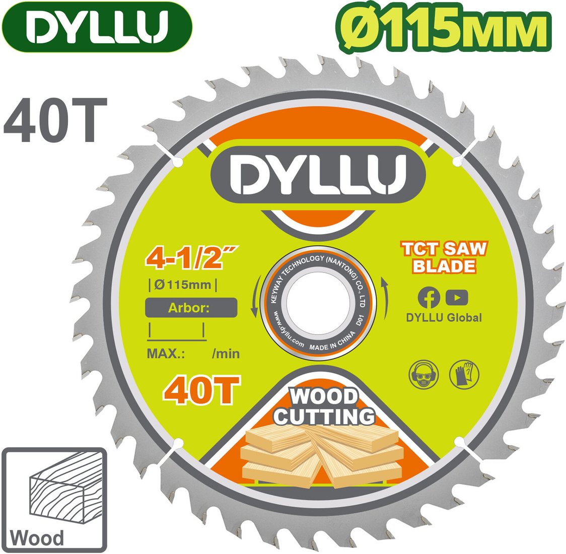 

Пильный диск Dyllu DTTC1K01