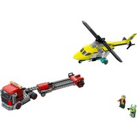 Конструктор LEGO City 60343 Грузовик для спасательного вертолета