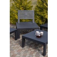 Набор садовой мебели Ipae Progarden MOL05CCA (антрацит)