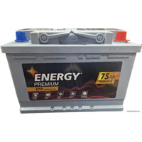 Автомобильный аккумулятор Energy Premium EFB (75 А·ч)