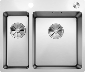 Кухонная мойка Blanco Andano 340/180-IF/A 525247 (с клапаном-автоматом, сатин)