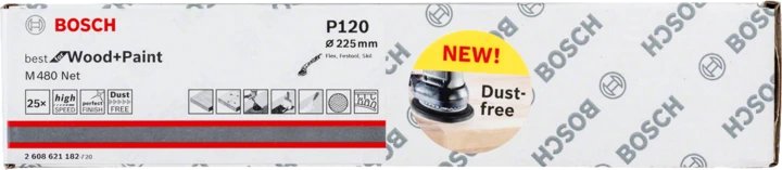

Набор шлифлистов Bosch M480 Best Wood and Paint 2608621182