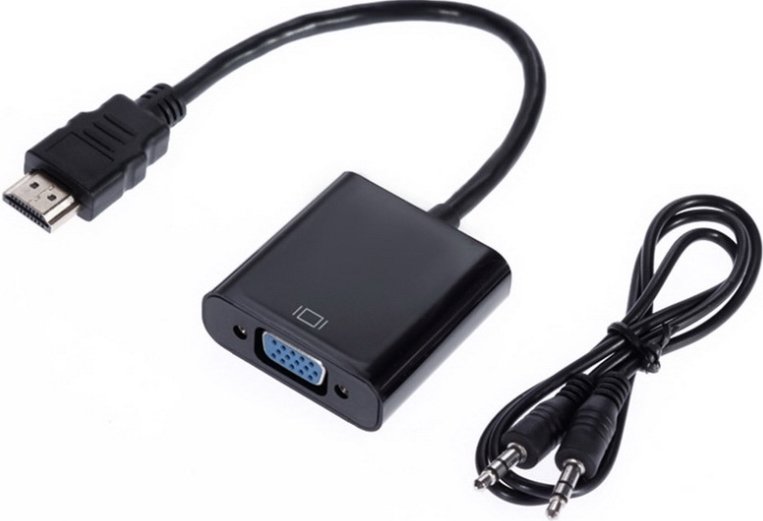 

Адаптер USBTOP HDMI – VGA + jack 3.5 мм