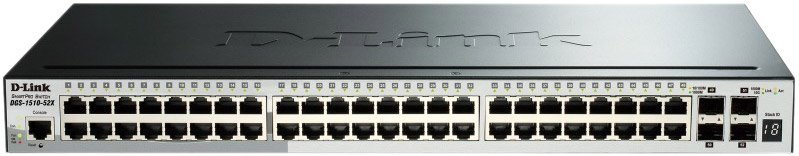 

Управляемый коммутатор уровня 2+ D-Link DGS-1510-52X/A2A
