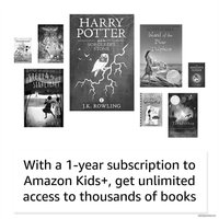 Электронная книга Amazon Kindle Kids 2022 (синий, с обложкой Space Whale)