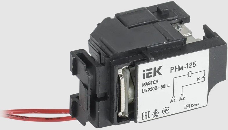 

Расцепитель независимый IEK Master SVA10D-RN-02