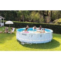 Каркасный бассейн Intex Prism Frame Chevron 26746 (488х122)