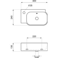 Умывальник Lavinia Boho Bathroom Sink Slim 33311053