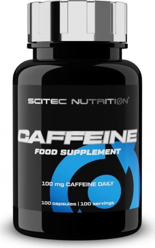 Предтренировочный комплекс Scitec Nutrition Caffeine (100 капсул)