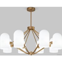Подвесная люстра Евросвет 60157/8 латунь