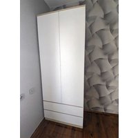 Шкаф распашной Астрид-Мебель Ницца-1 (белый)