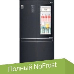

Четырёхдверный холодильник LG GC-Q22FTBKL