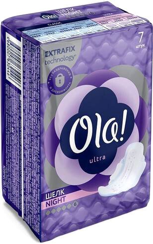 Прокладки гигиенические Ola! Ultra бархатистая сеточка (7 шт)