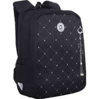 Школьный рюкзак Grizzly RG-666-3 (черный)