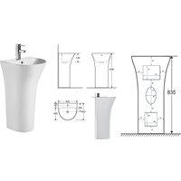 Умывальник Cerutti Spa Simona CT7832