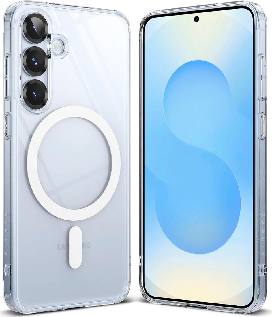 

Чехол для телефона Ringke Fusion Magnetic для Galaxy S25 Clear