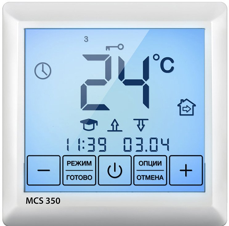 

Терморегулятор Теплолюкс MCS 350 Tuya (белый)