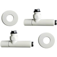 Вентиль Ростела Угловой колпачковый 1/2" х 1/2" ш/ш 5101SCH0404Ral9016