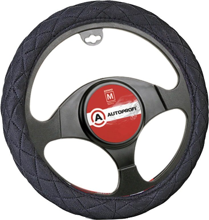 

Оплетка на руль Autoprofi SP-9020 BK (L) (черный)