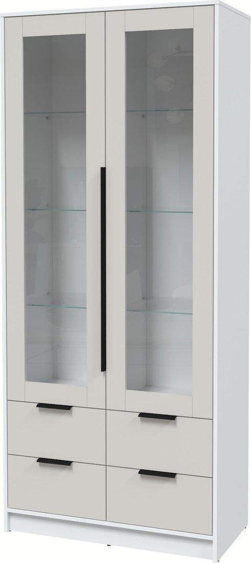 

Шкаф-витрина Интерлиния Концепт КТ-ШВ2 (персидский жемчуг/белый платинум)