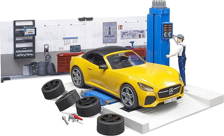 

Набор Bruder Bworld Car service 62110