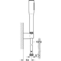 Душевой гарнитур  Grohe Euphoria Cosmopolitan Stick 27369000