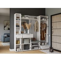 Стенка Мебель-АРС Калифорния мПря1-1 (белый)