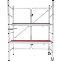 Лестница-помост Новая высота вышка-тура NV 2460 2460206 (2х6 ступеней)