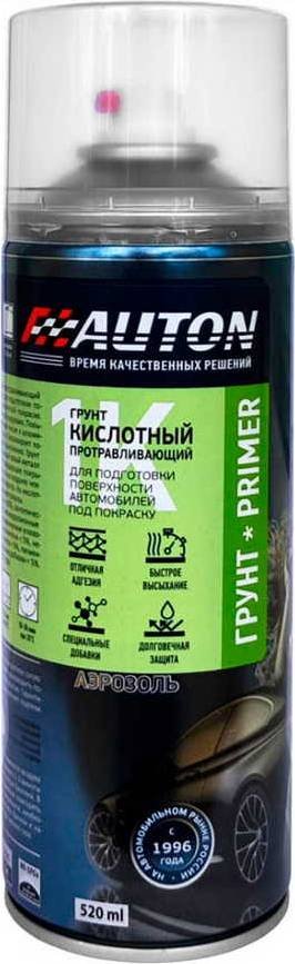 

Автомобильный грунт Auton кислотный протравливающий - Зеленый - аэр. 520 мл