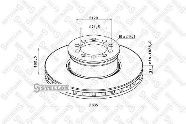 

Stellox 8500726SX
