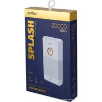 Внешний аккумулятор Perfeo Splash 20000mAh (белый)