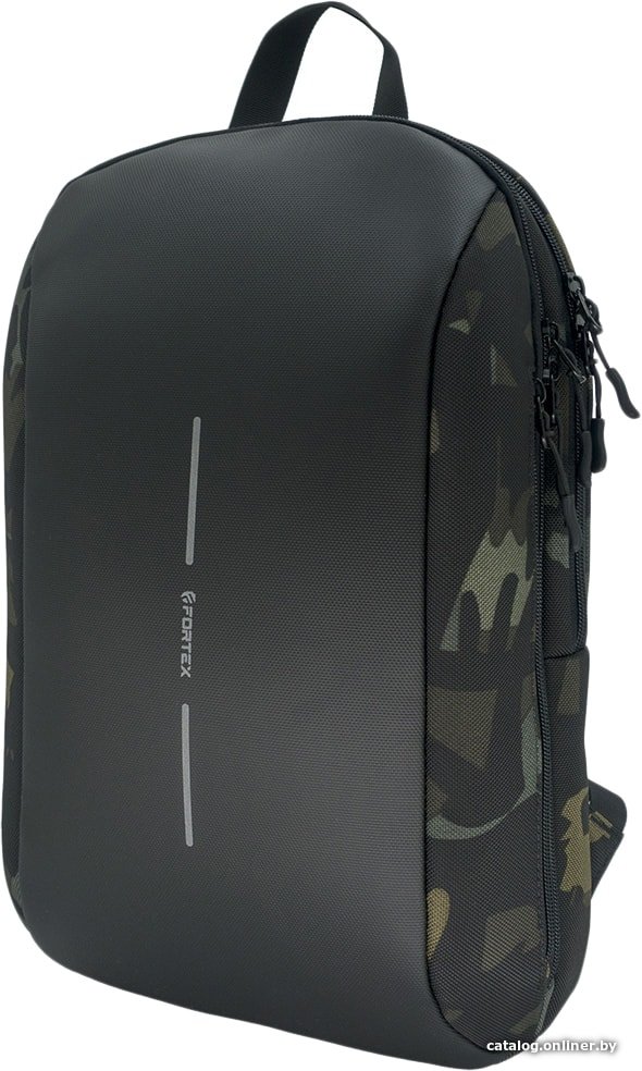 Городской рюкзак Fortex 6001 (черный/камуфляж)