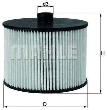 

Топливный фильтр Mahle Knecht KX201D