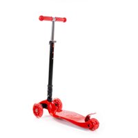 Двухколесный детский самокат Полесье Со складной ручкой 0072C 94414 (красный/черный)