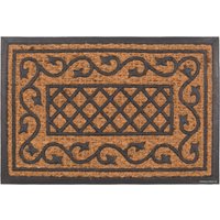 Придверный коврик SunStep Ампир 40х60 32-082 (серый/коричневый/черный)