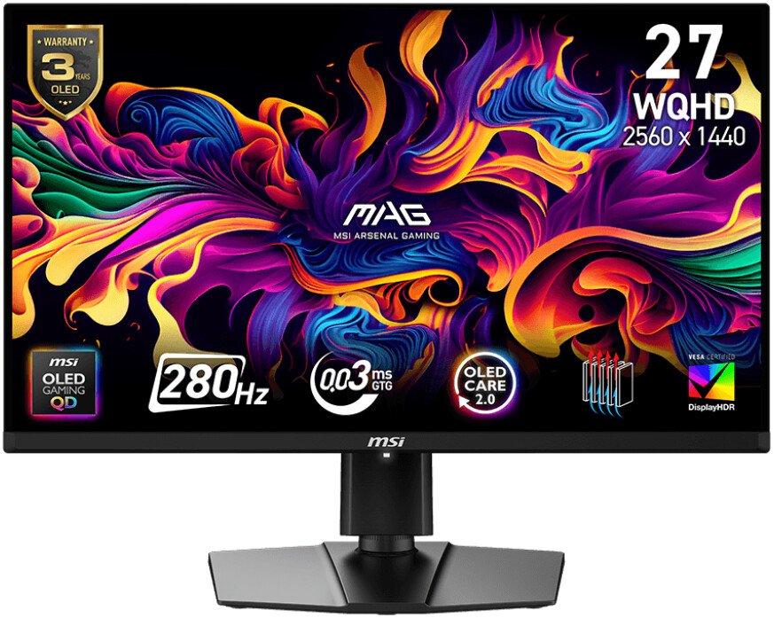 

Игровой монитор MSI MAG 271QP QD-OLED X28
